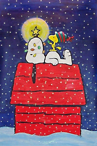 snoopy christmas clip art - photo #48