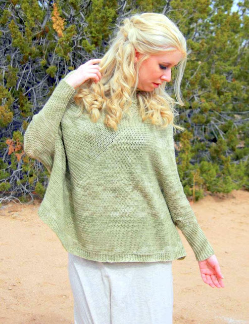 Pullover sweater Crochet pattern