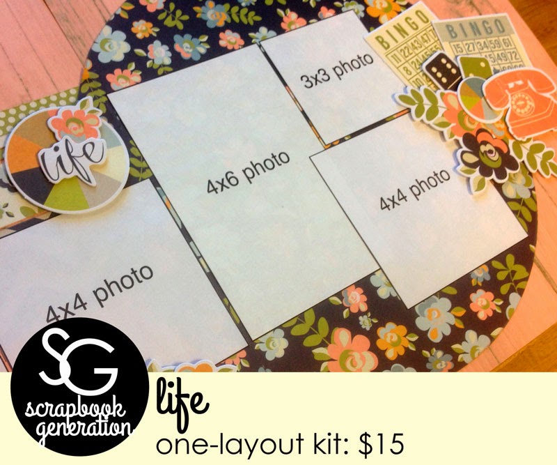 SCRAPBOOK GENERATION Seven overstock kits added to