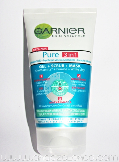Garnier Masca de fata ml Pure Active 3 in 1 - ImportDirect