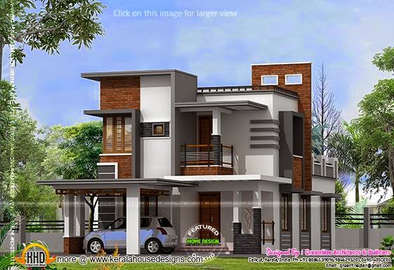 Low cost contemporary house