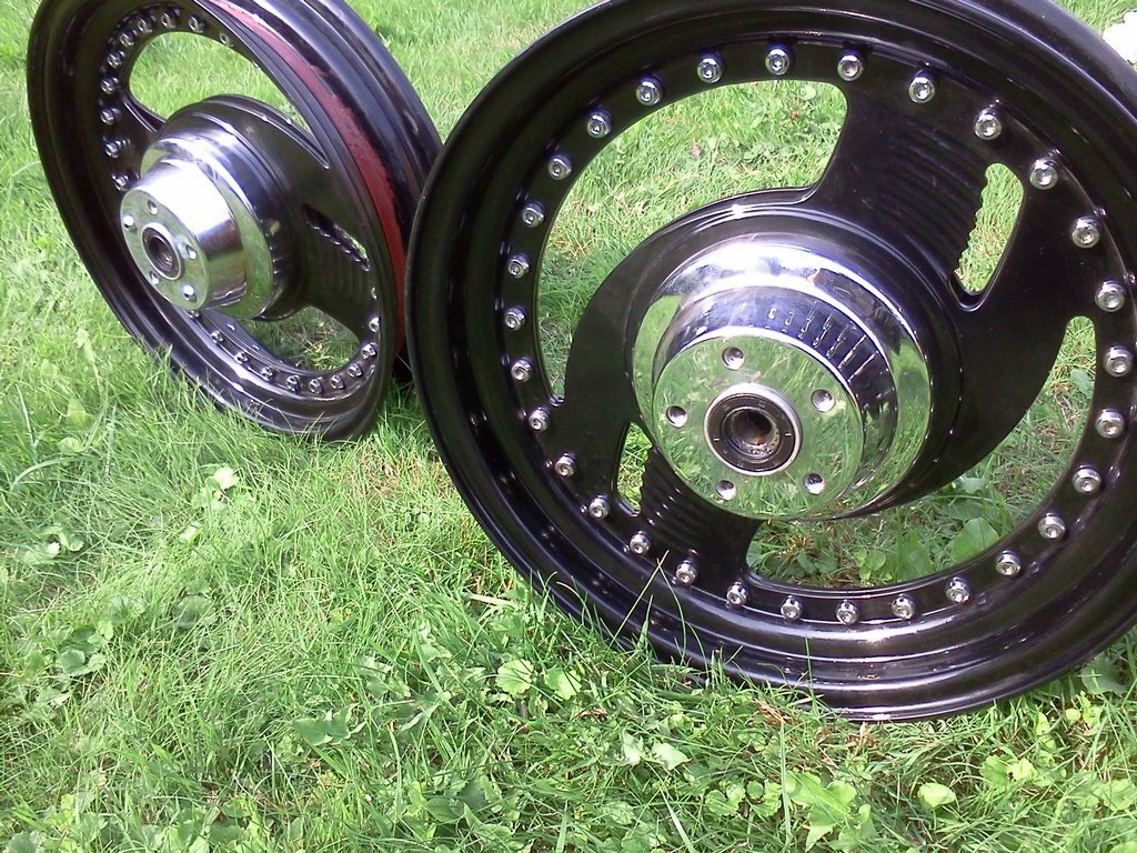 used harley davidson wheels