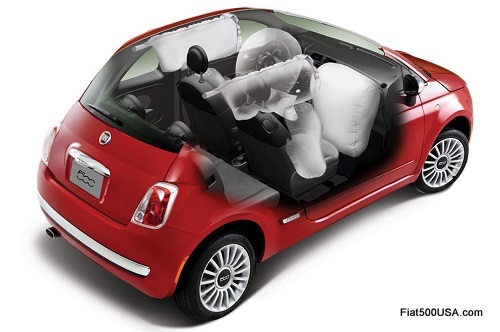 Fiat 500 Airbags
