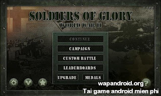 [Game Android] Soldiers of Glory: World War 2