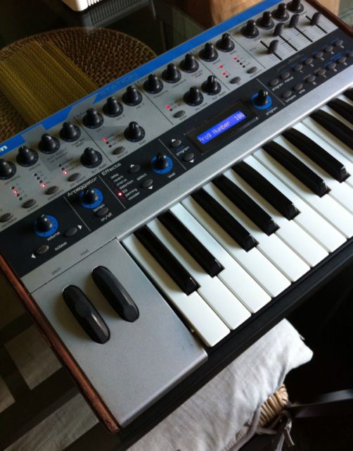 MATRIXSYNTH Novation KStation with Wood End Panels