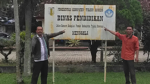 Dugaan Penyelewengan Dana Alokasi Khusus Dinas Pendidikan Tulang Bawang