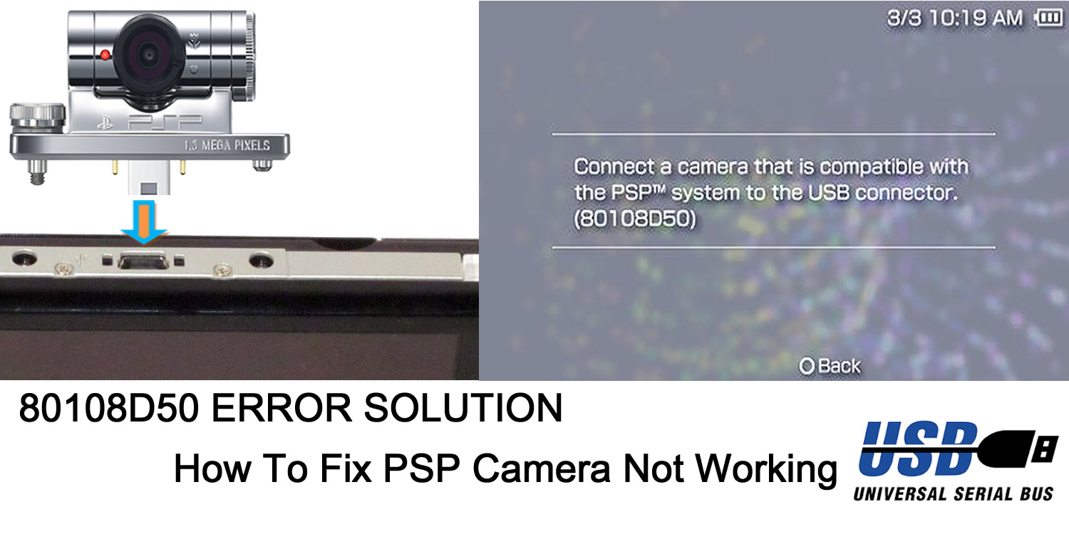 How To Fix PSP Camera Attachment Not Working FITAMA