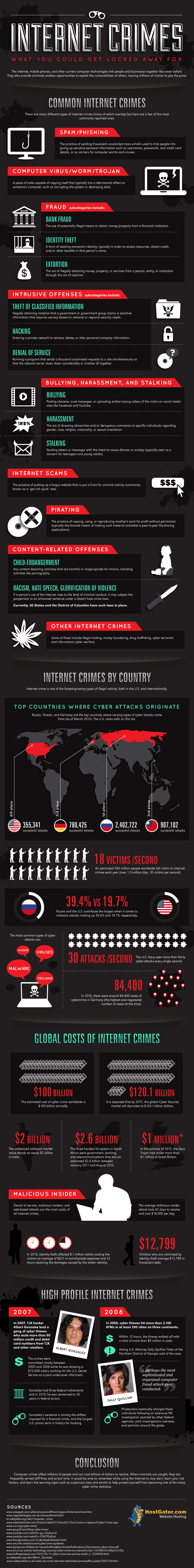 Internet Crimes #infographic #Crime #Internet #America Internet Crimes