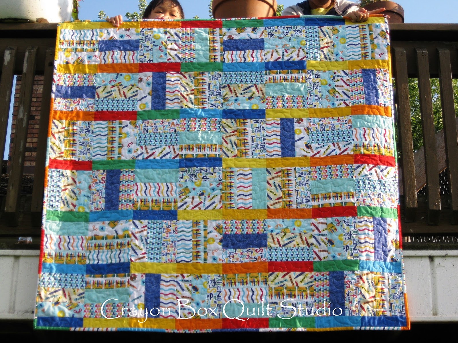 Crayon Box Quilt Studio Baby Rory's Crayons