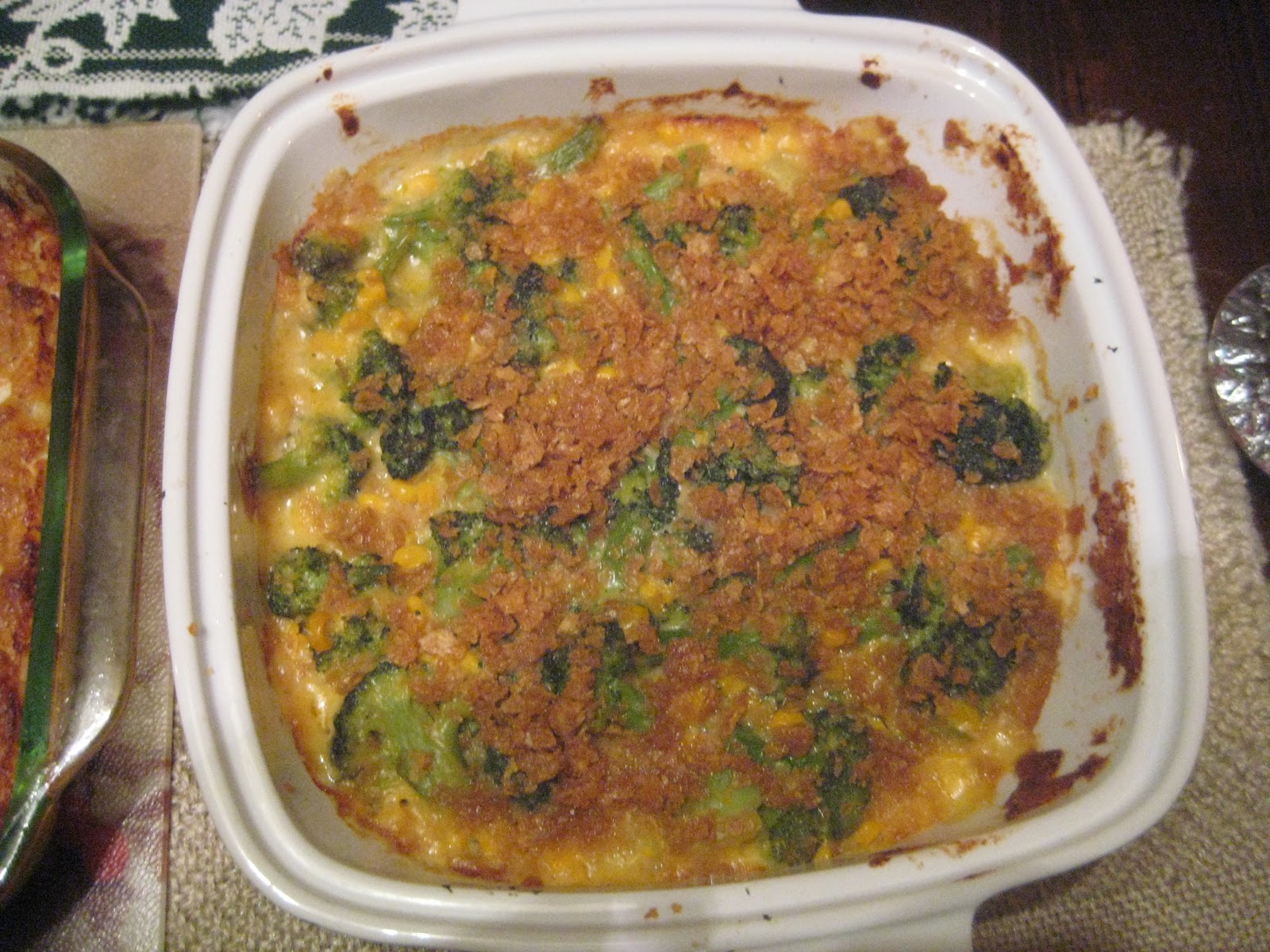 Jillian's Kitchen Creations Crab Soufflé with Broccoli Casserole