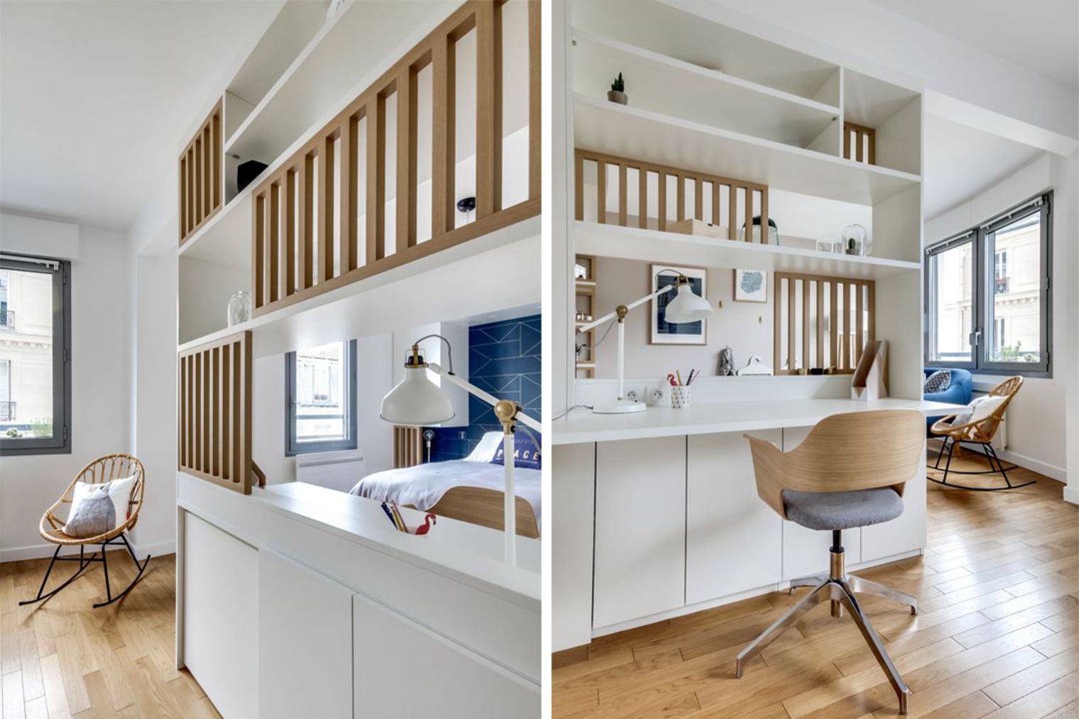 Spotlight on wooden trellises Interiorfo