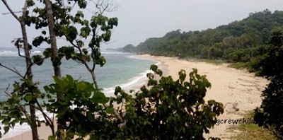Lokasi Pantai Pasir Panjang masih dalam satu area dengan Pantai Ngliyep Pantai Pasir Panjang Ngliyep, Malang