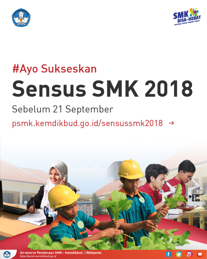 Daftar Sekolah Yang Belum Melakukan Sensus SMK 2018 OPS