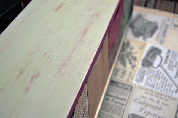 Decapado a dos colores