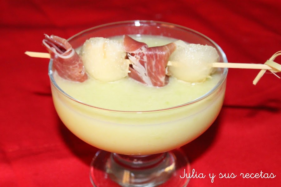 Gazpacho de melón y pepino Cocina