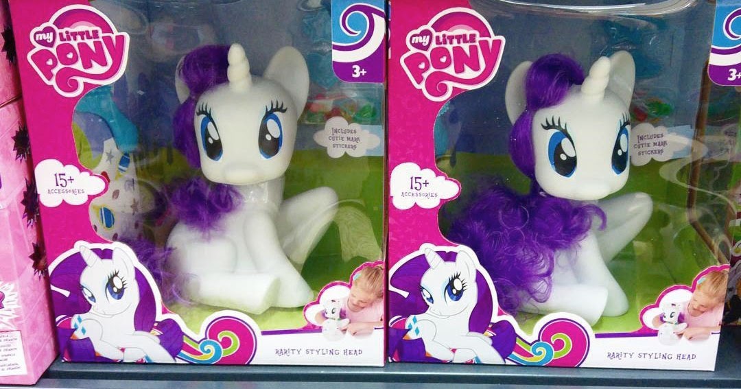 my little pony styling head rarity