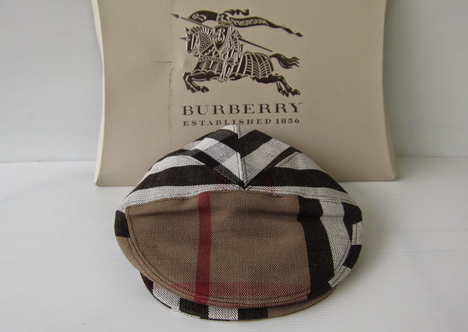 Satchi Burberry Newsboy Cap