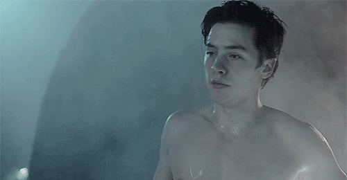 Ccole Sprouse Shirtless in Riverdale.