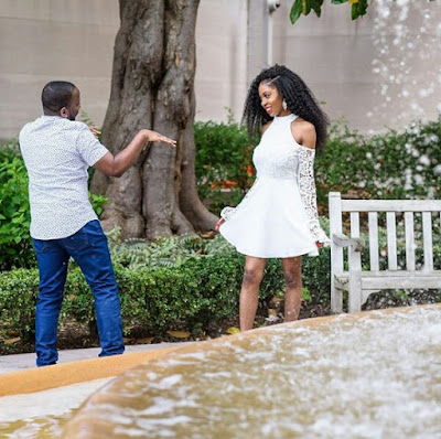 Beautiful Nigerian woman marries her first and only boyfriend years after she asked God for it