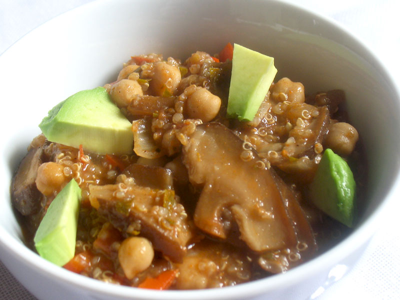 Jamaican-Style Jerk Chili with Chickpeas and Quinoa | Lisa&amp;#39;s Kitchen ...