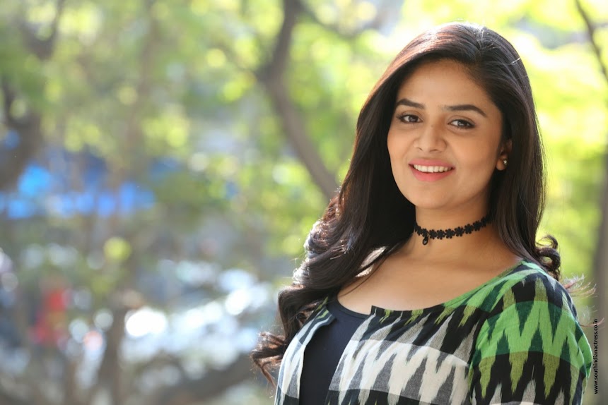 SreeMukhi at Good Bad Ugly Press Meet