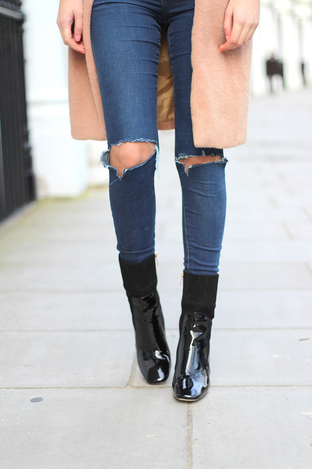 ripped topshop leigh jeans