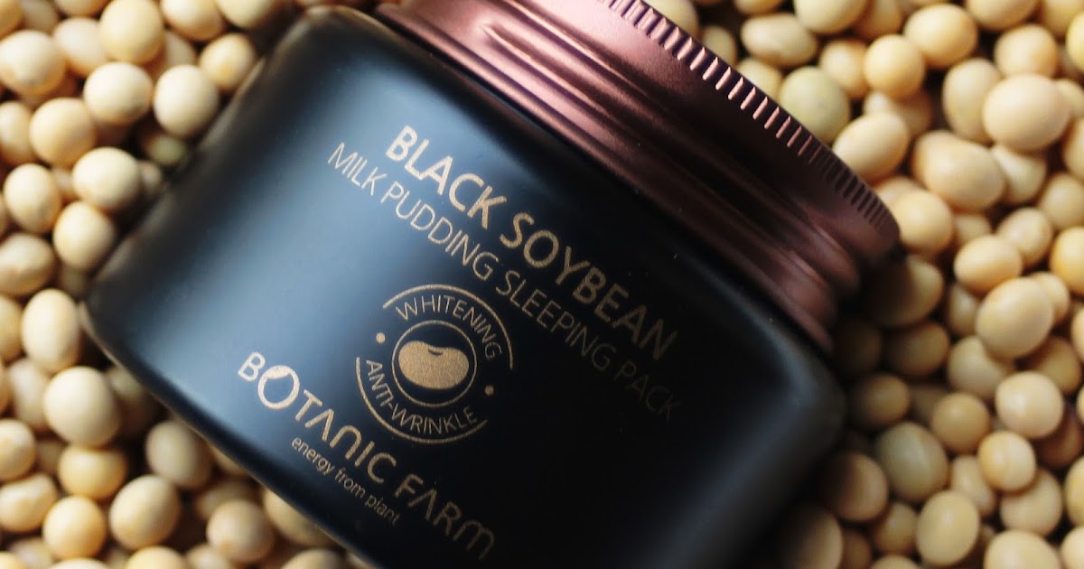 Mask Madness, Vol. 3 Botanic Farm Black Soybean Milk Pudding Sleeping