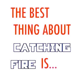 The best thing about Catching Fire is... {Scholastic book trailer contest}