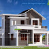 Modern mix small double storied house