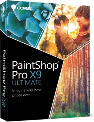 Corel PaintShop Pro X9 19.1.0.29 poster box cover