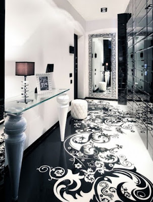 Floor Tiles In Black And White