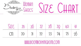 Size Chart Shoe Woman
