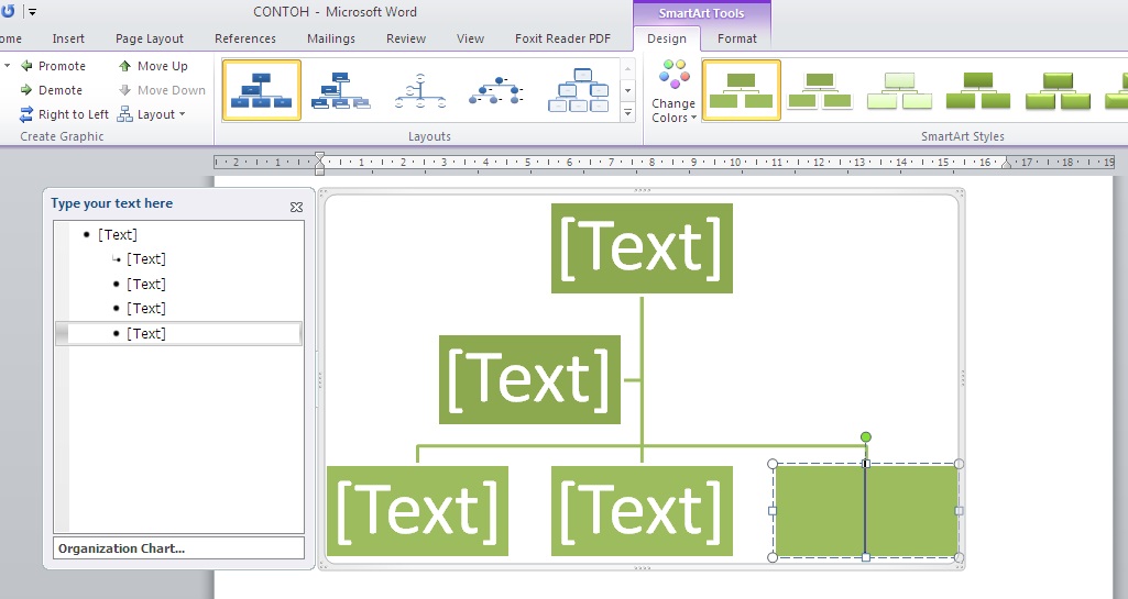 Merubah Tampilan Diagram Dengan Fitur Smartart Di Ms Word Teknologi Informasi