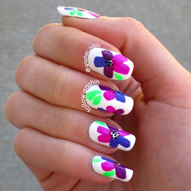 follow gashin Purple Flowers