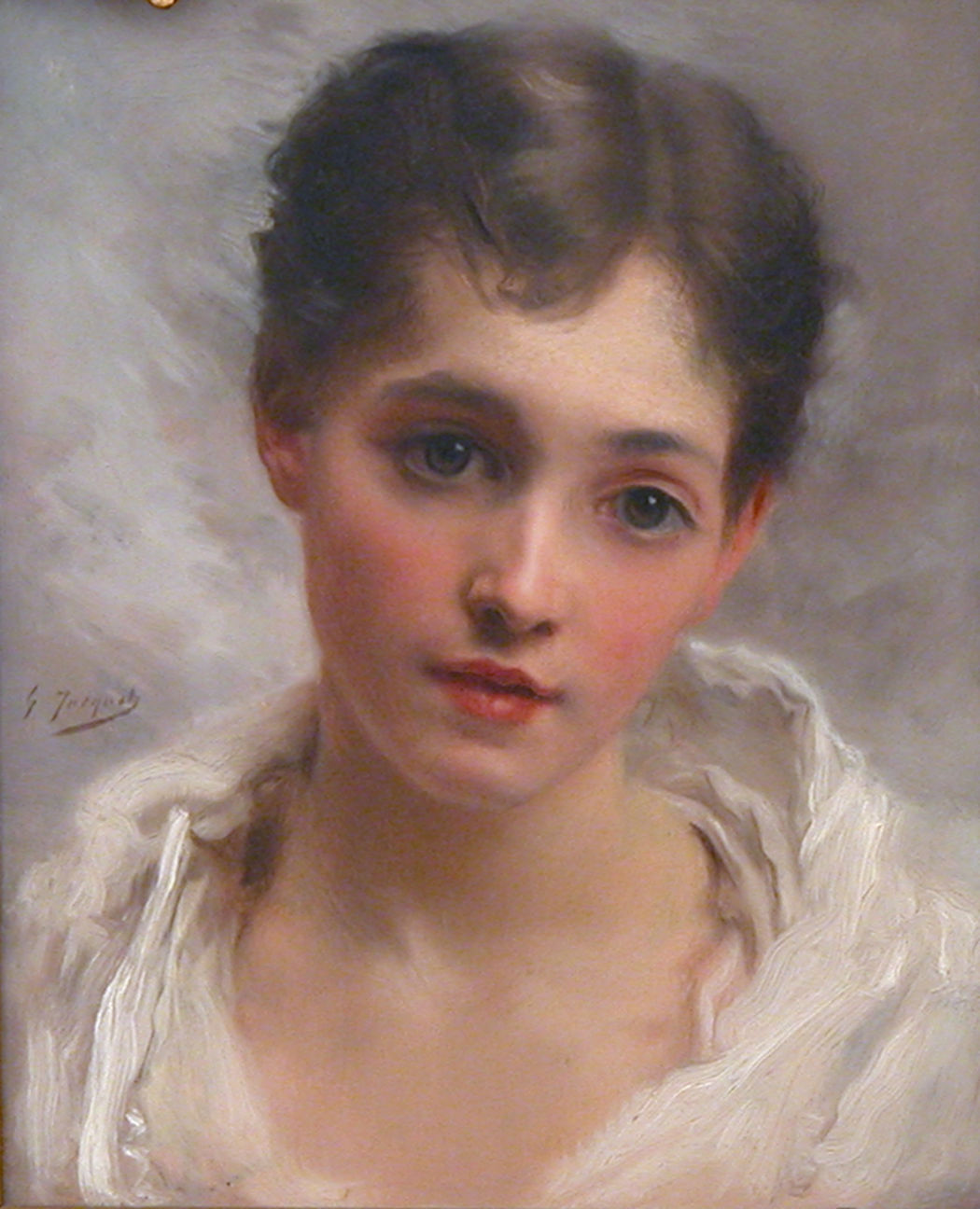 Gustave Jacquet Portrait / Genre painter Tutt'Art Pittura