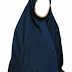 Jilbab Segi Empat Warna Biru Dongker