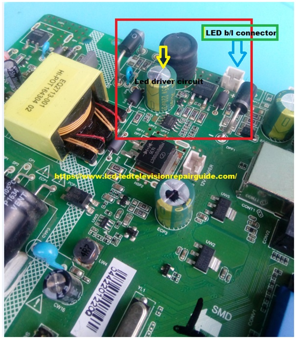 electronics repair made easy VITRON LED TELEVISION MODEL HTC3228 AUDIO
