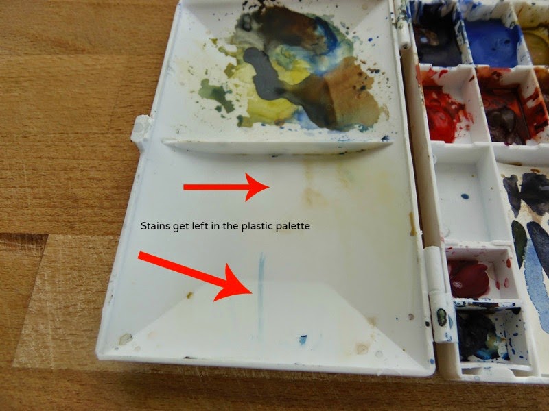Useful Painting Tips & Techniques Cleaning Palettes Watercolour