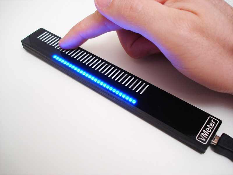 MATRIXSYNTH VMeter USB Touch Strip MIDI Controller Now Available For Order