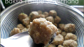 Resep Bakso Tempe Sederhana