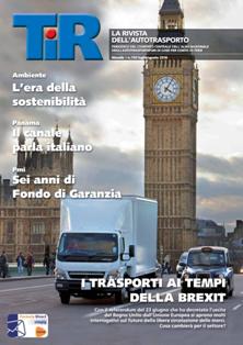 TIR La rivista dell'autotrasporto 193 - Luglio 2016 | CBR 96 dpi | Mensile | Professionisti | Trasporti