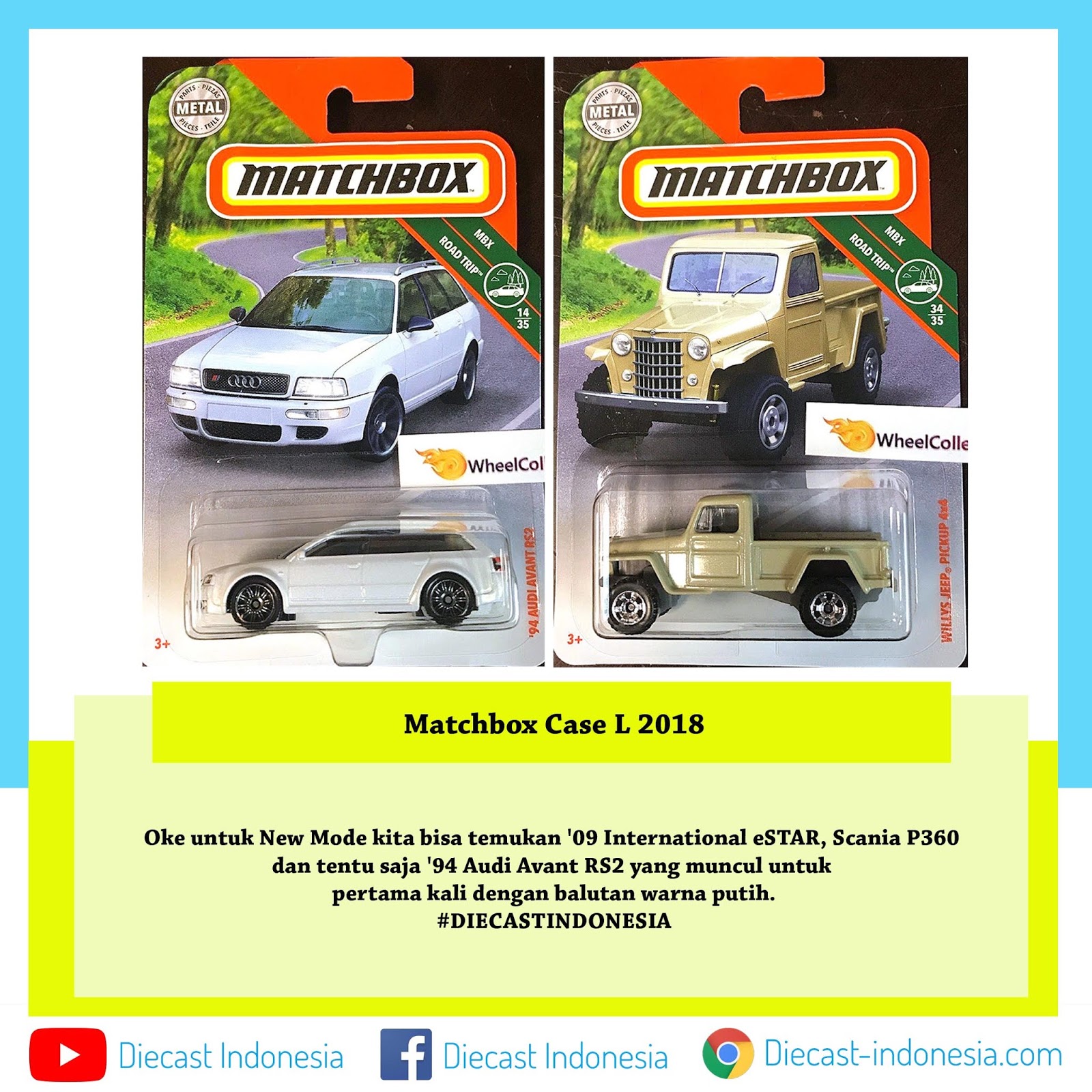 matchbox diecast 2018