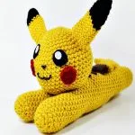 http://www.ravelry.com/patterns/library/pokemon-flat-pikachu-amigurumi---video