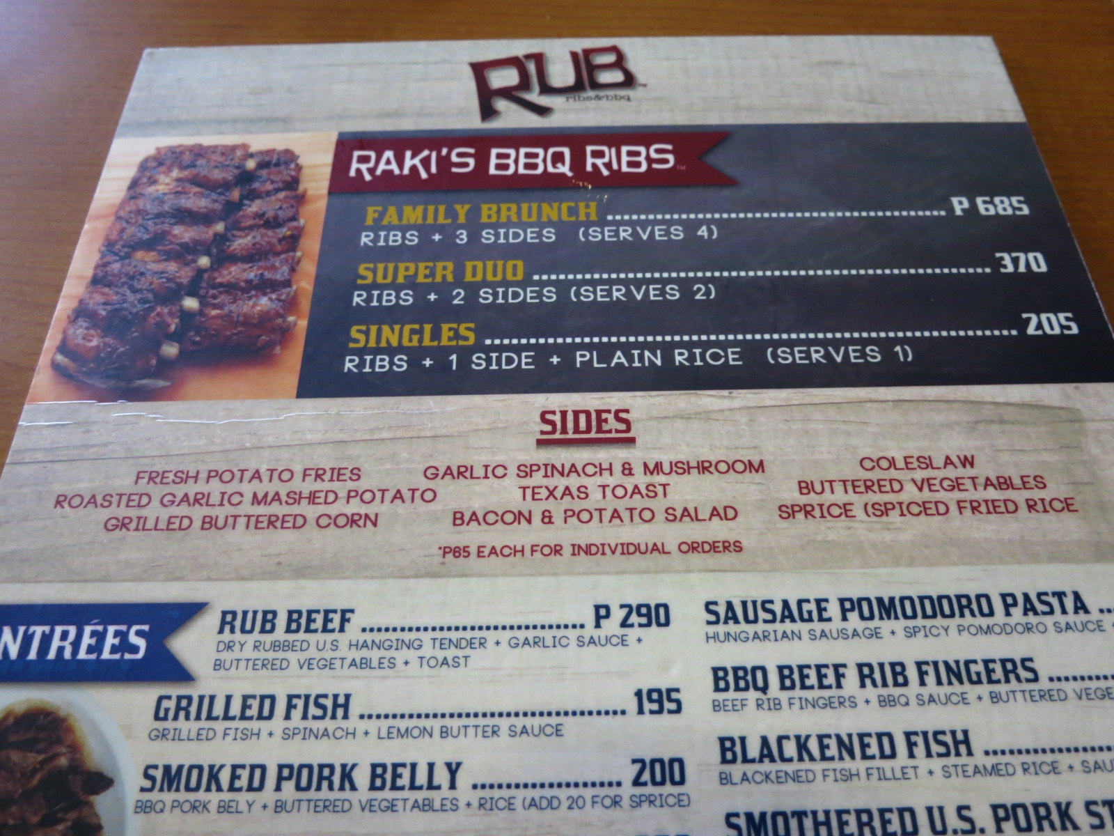 Despedida Lunch at RUB Ribs & BBQ Nowhereian Notes
