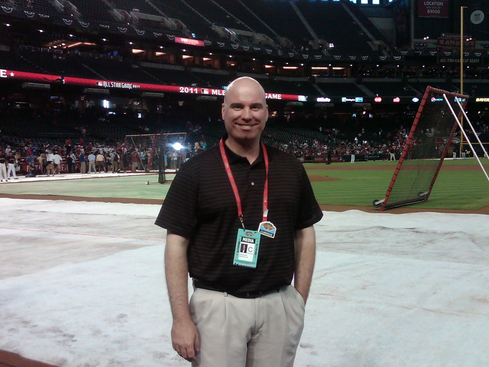 Doug Russell SportsTalk Pictures from the AllStar Game!