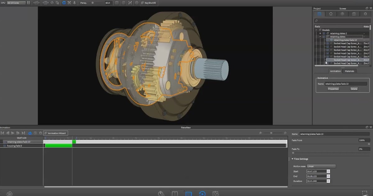 Fade Animation in KeyShot | CG TUTORIAL