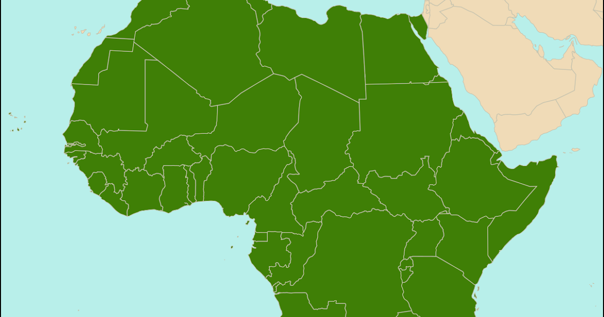 Map: Which Countries are in the African Union? - Political Geography Now