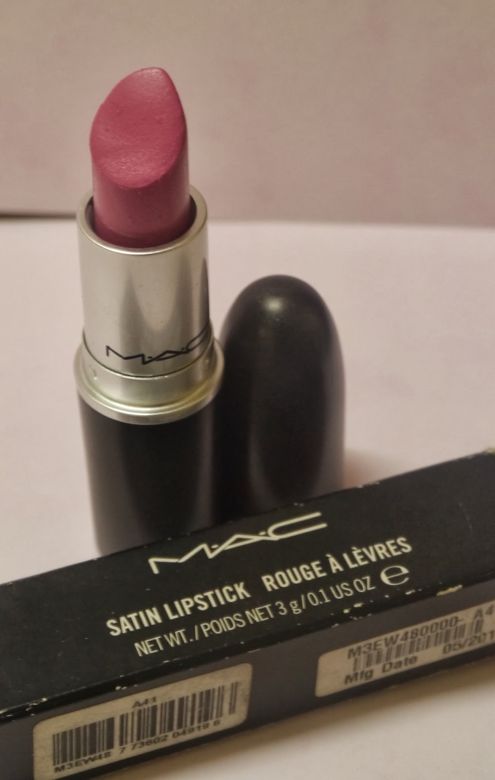 mac satin pink nouveau lipstick