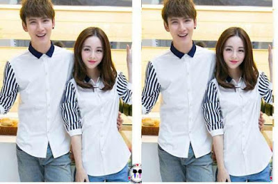 Kemeja Couple Ala Korea Trend Baju Sepasang Murah