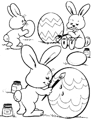 Easter Coloring Pages,easter egg